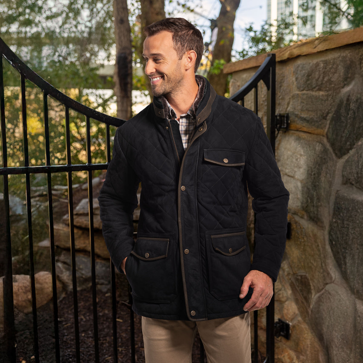 Sedona Waxed Goat Suede Jacket - Madison Creek Outfitters