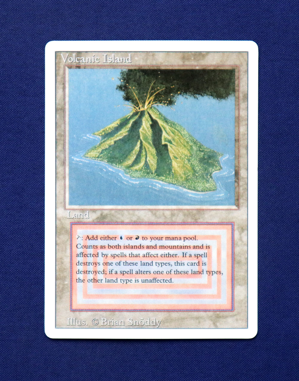 マジック：ザ・ギャザリング MTG リバイズド Volcanic Island 英語版