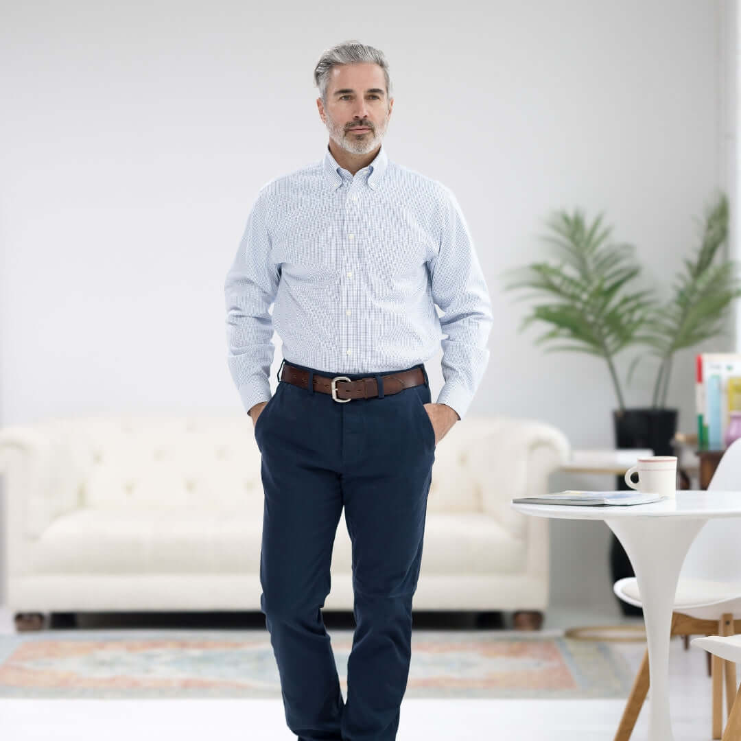 Brooks Brothers X MagnaReady Blue Check Button-Down
