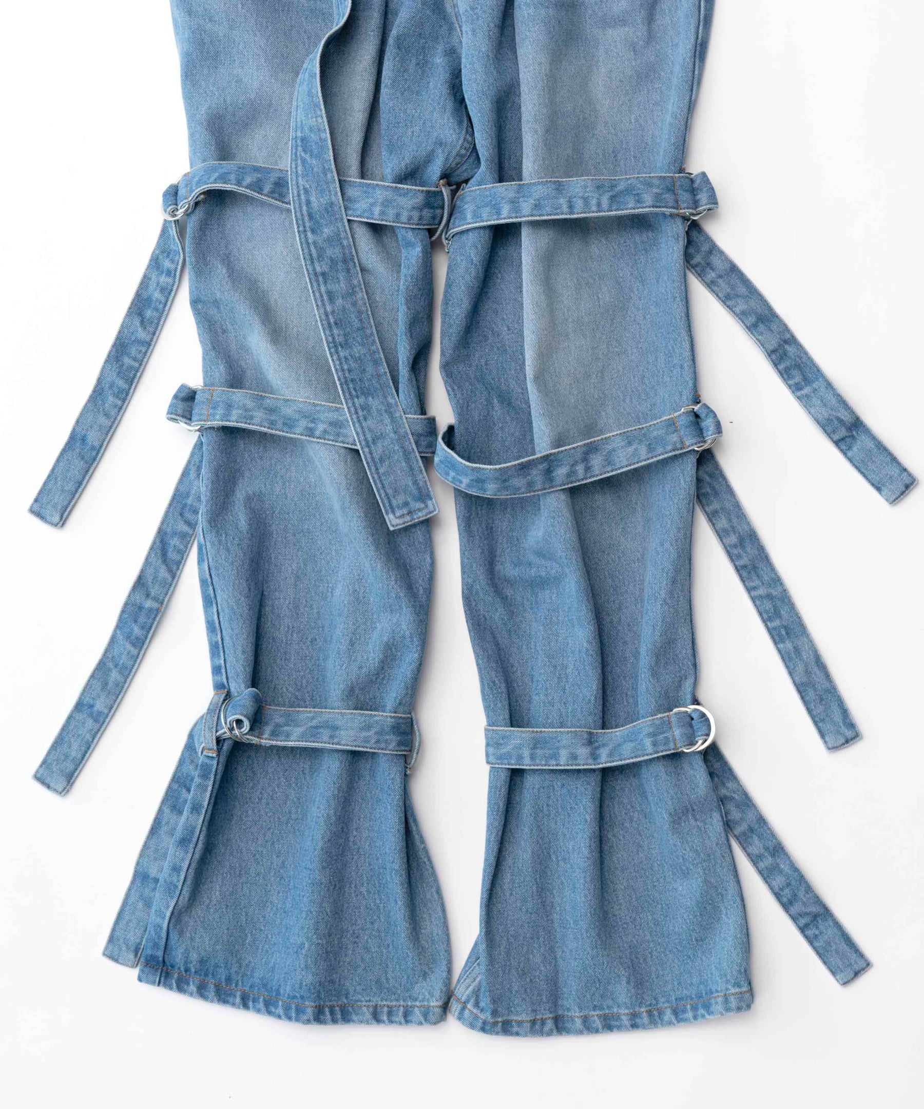 SALE】Bondage Denim Pants
