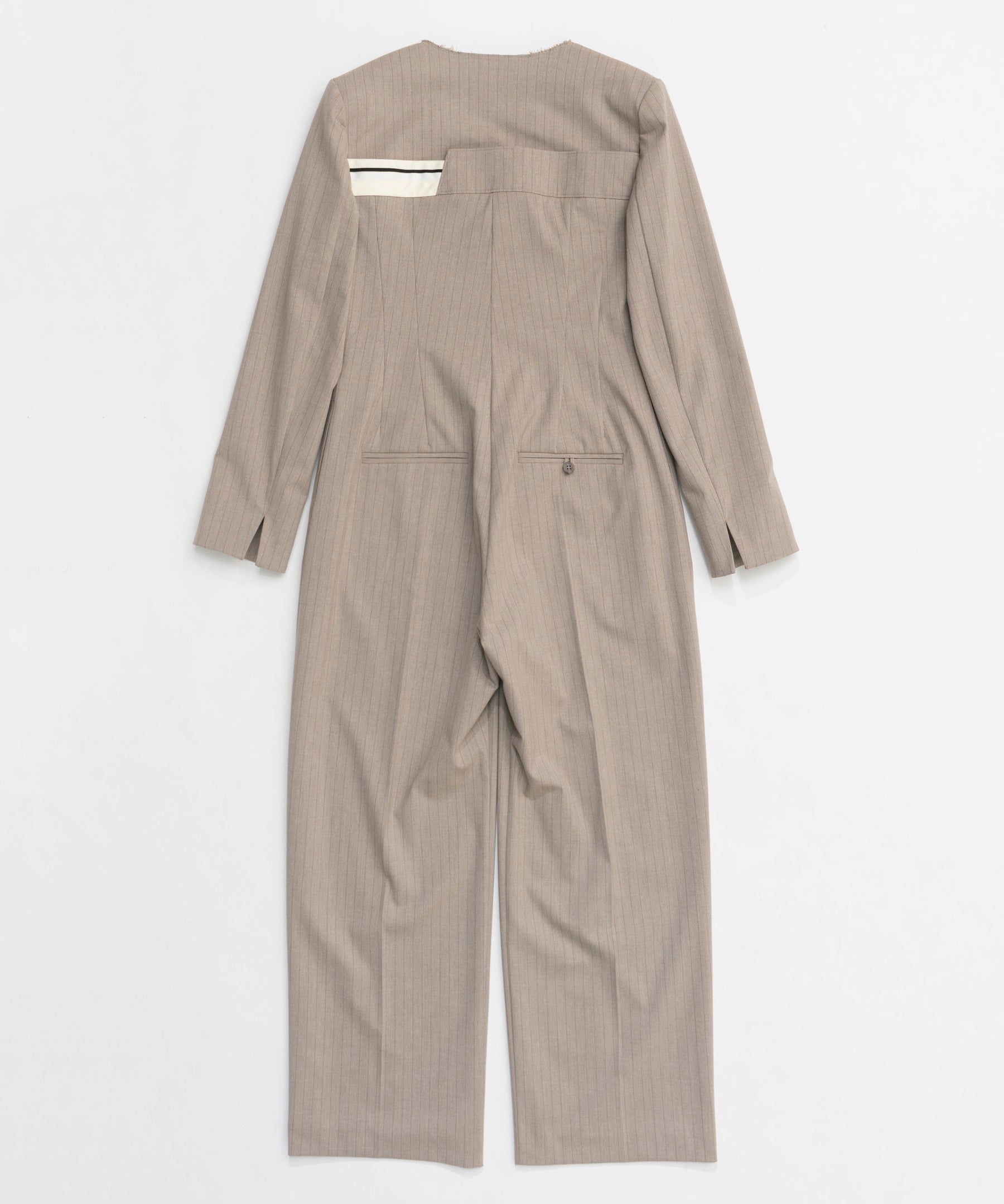 SALE】Collarless Jacket Rompers