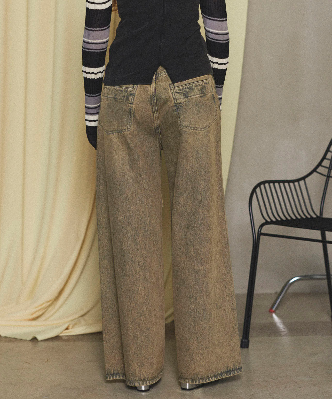 Colored Denim Pants