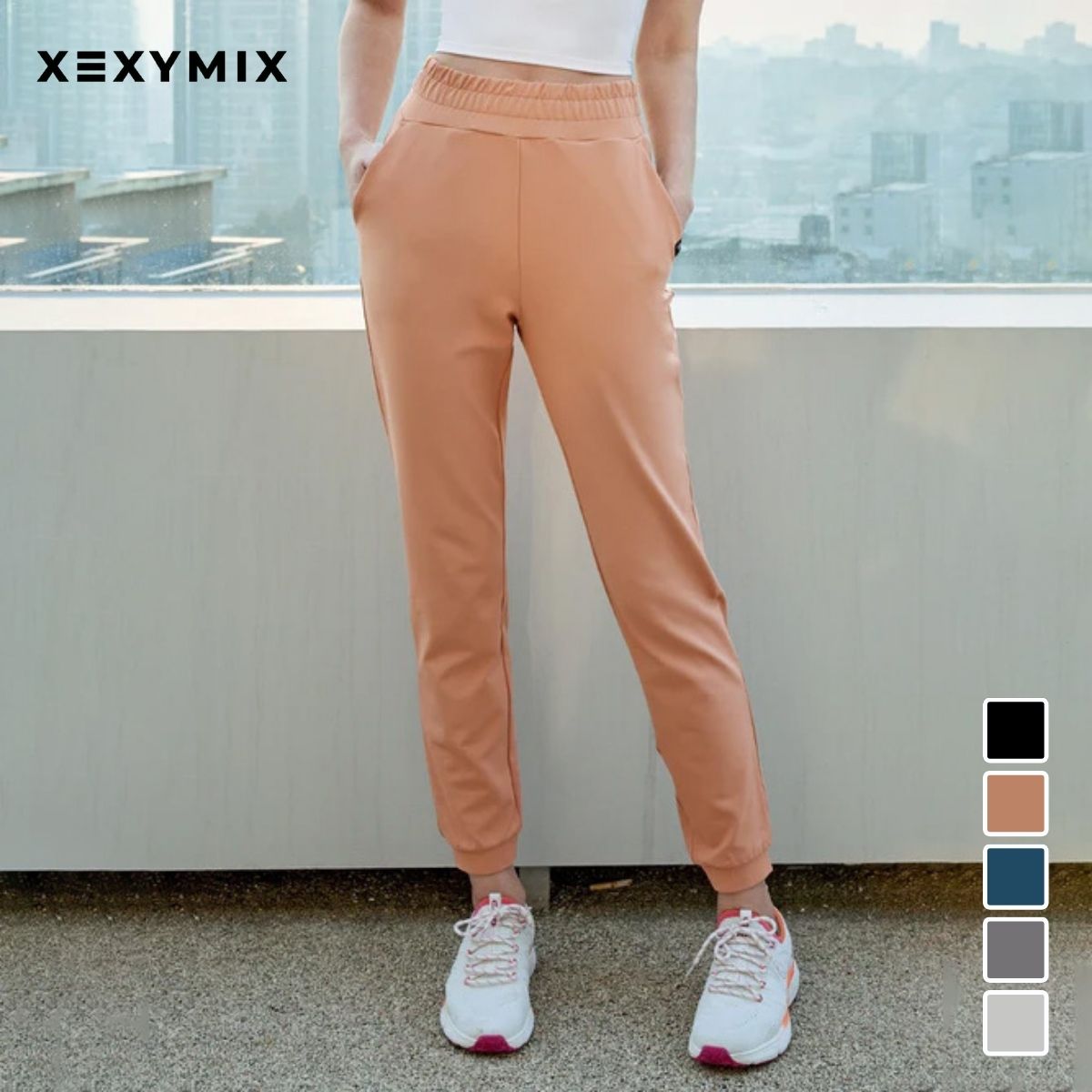 XEXYMIX ゼクシィミックス デイリーハイテンション ジョガーパンツ