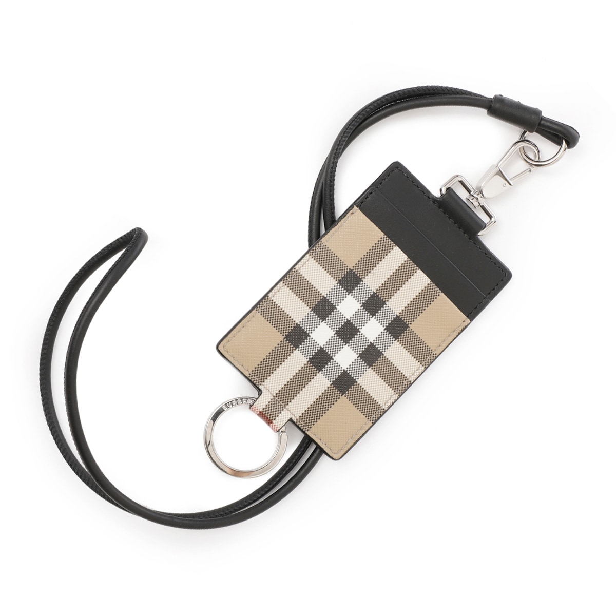 BURBERRY バーバリー ストラップ付き カードケース/MS ID LANYARD DFC
