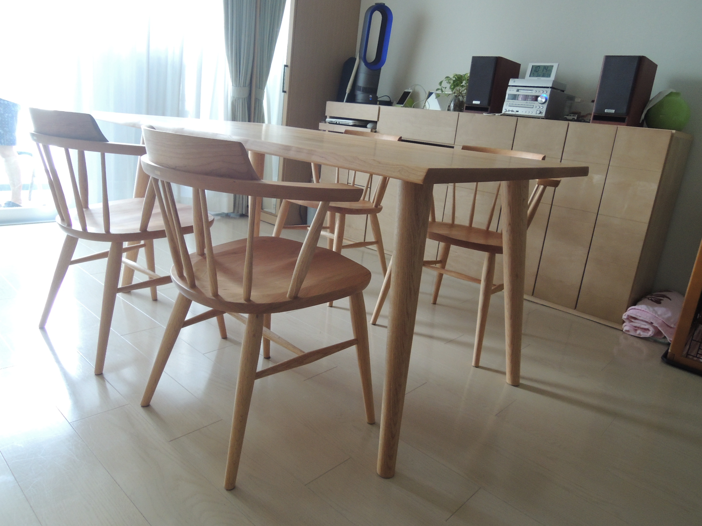 コーディネート事例・奈良市O様】飛騨高山のダイニングセット | SENSO