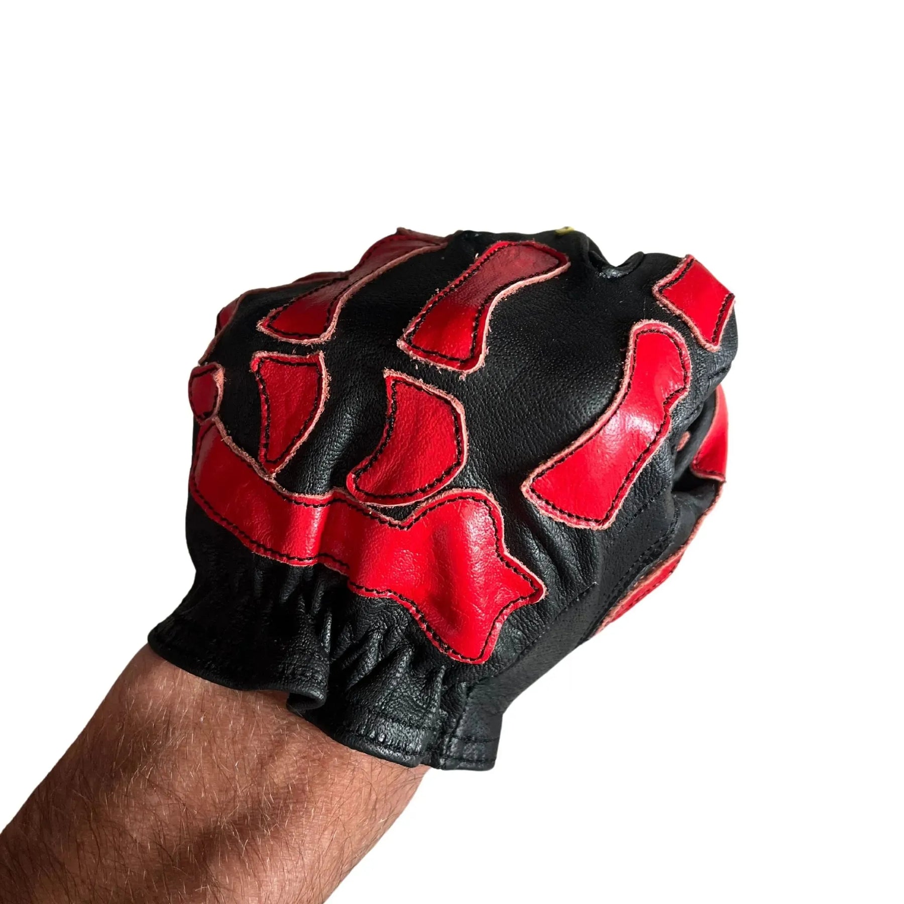 小物 OURLEGACY BIKER GLOVE Currant Red Nappa Our Legacy - Biker