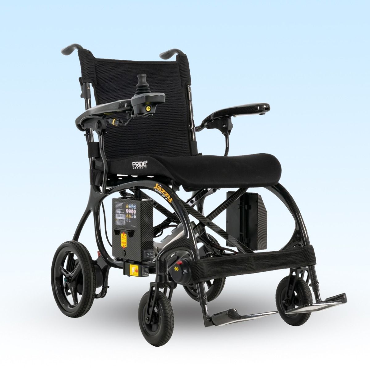 Jazzy Carbon 27X – 27.5 lb Folding Power Wheelchair | Marc's Mobility