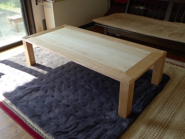 一枚板お炬燵をお届けしました。 | 松葉屋家具店 公式ブログ