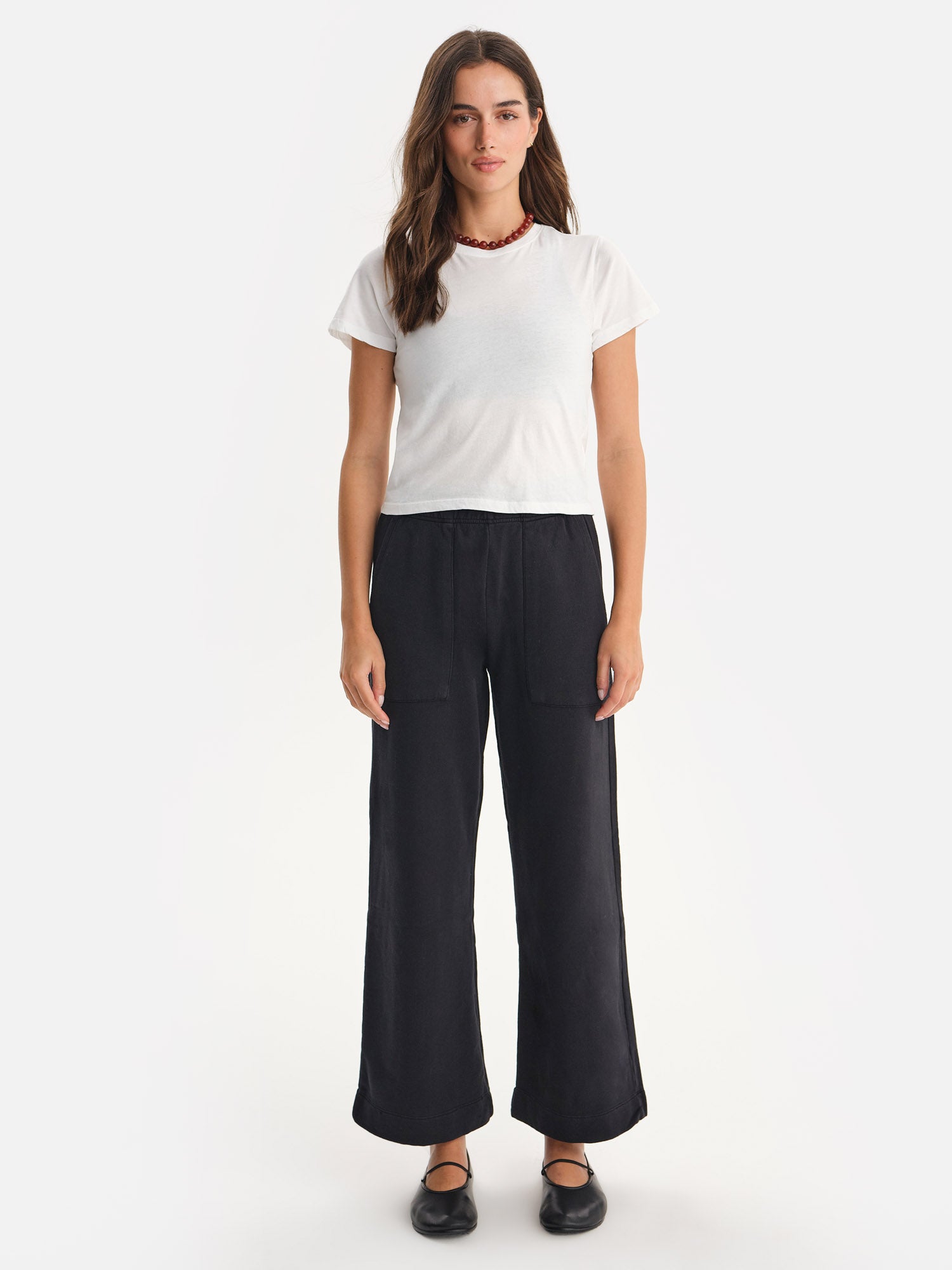 Organic Fleece Wide Leg Pant – MATE the Label