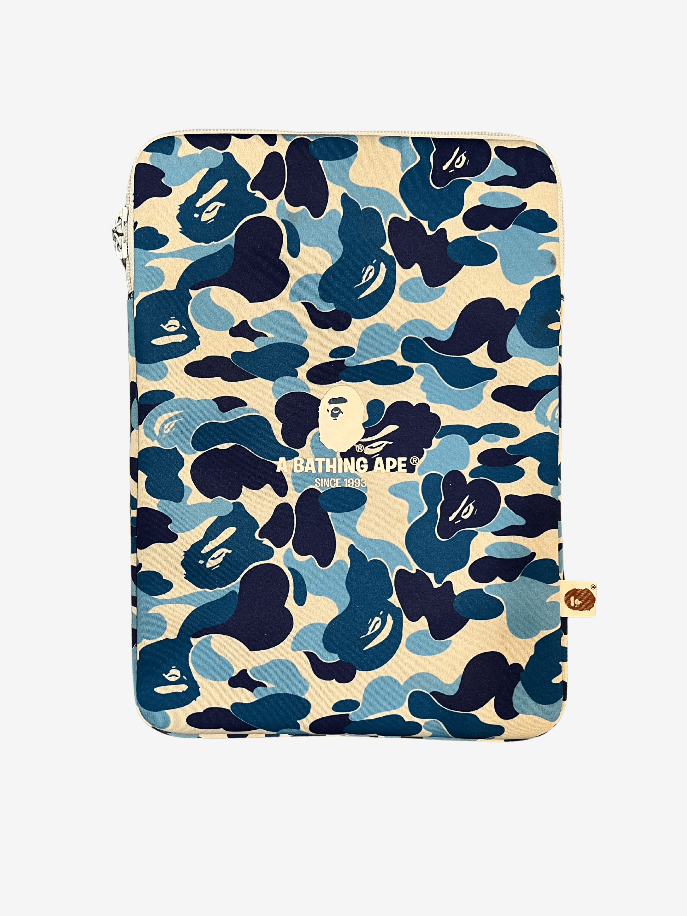 Bape Blue ABC Camo Laptop Case 12 Inches | Grailed