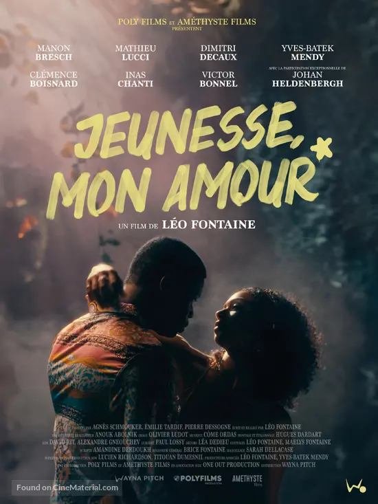 Jeunesse, mon amour (2024) French movie poster