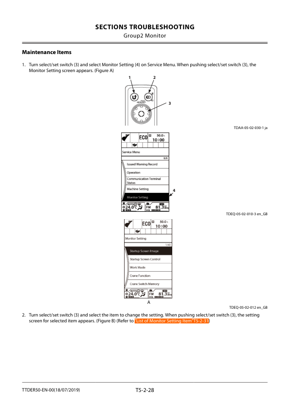 Hitachi ZX85USB-6 Excavator Service Repair Manual