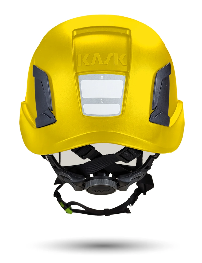 Yellow Kask Zenith X2 ANSI Safety Helmet w/ Half Face | TSS