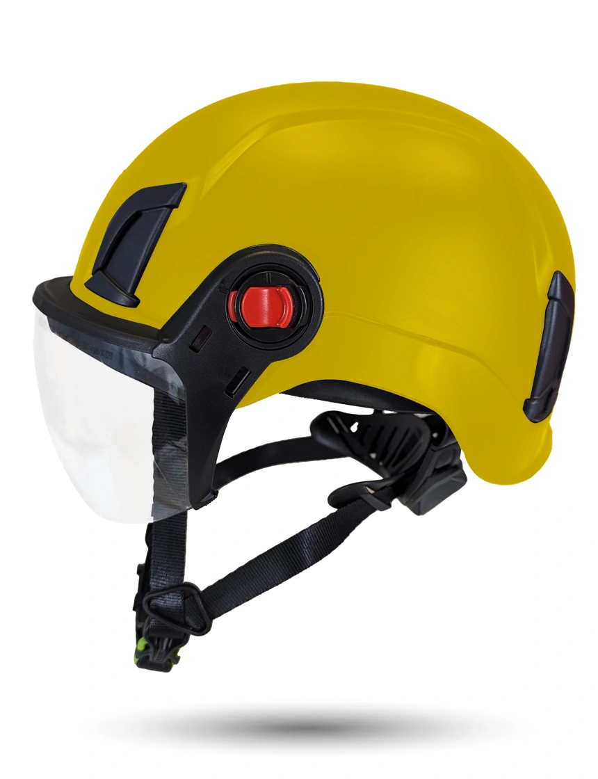 Yellow Kask Zenith X2 ANSI Safety Helmet w/ Half Face | TSS