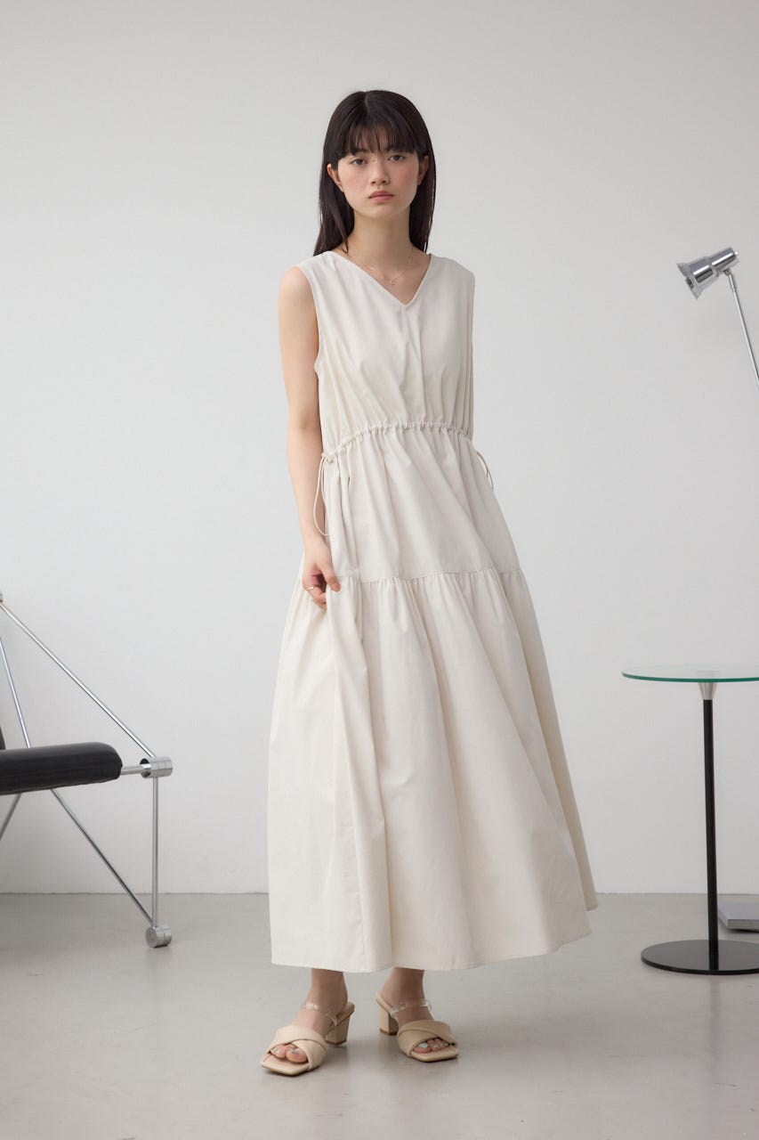 AZUL BY MOUSSY | C/T撥水ティアードドロストワンピース (ワンピース
