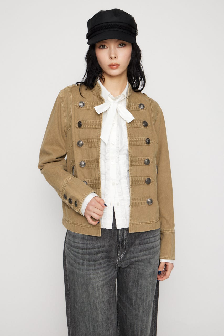 LAGUA GEM | COTTON NAPOLEON ジャケット (ジャケット ) |SHEL'TTER