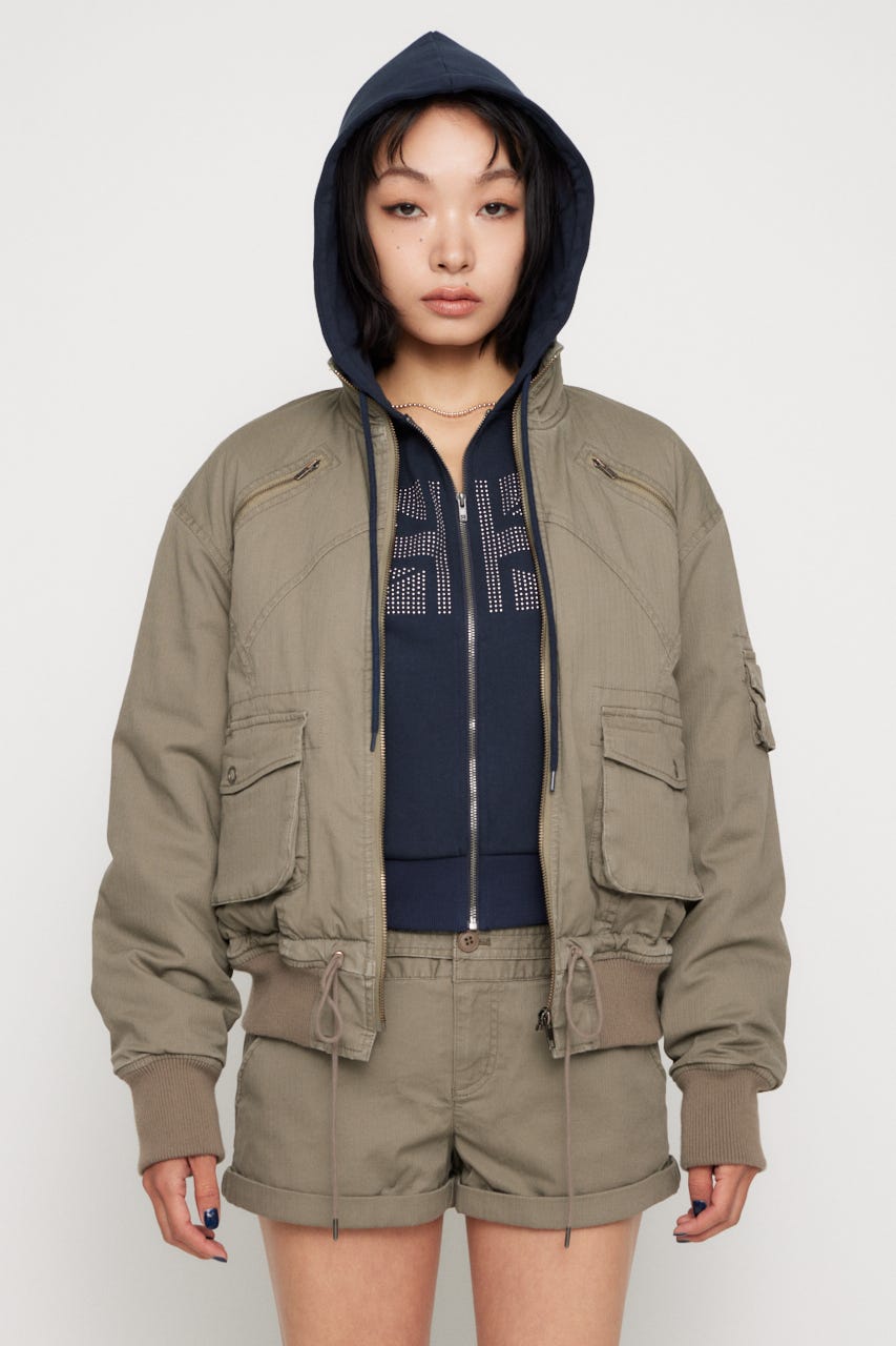 LAGUA GEM | STITCH STRIPE ブルゾン (ブルゾン ) |SHEL'TTER WEBSTORE