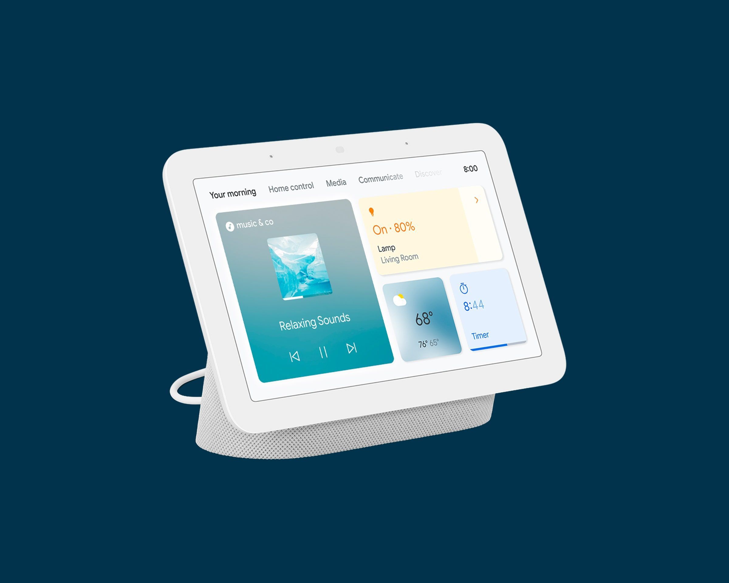 Google Nest Hub（第2世代）」は、睡眠のトラッキングにぴったりの