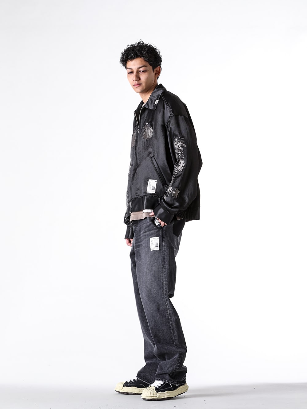 Maison MIHARA YASUHIRO 25SS Souvenir Jacket Black Styling -FASCINATE