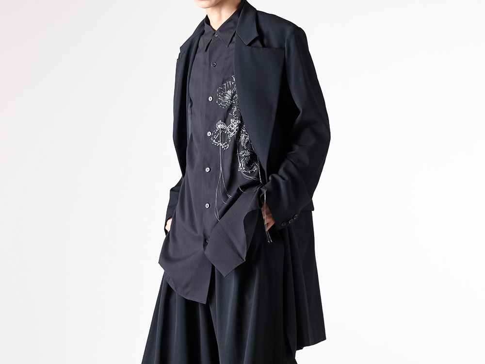 Ground Y 25-26AW アシンメトリージャケット バルーンパンツスタイル