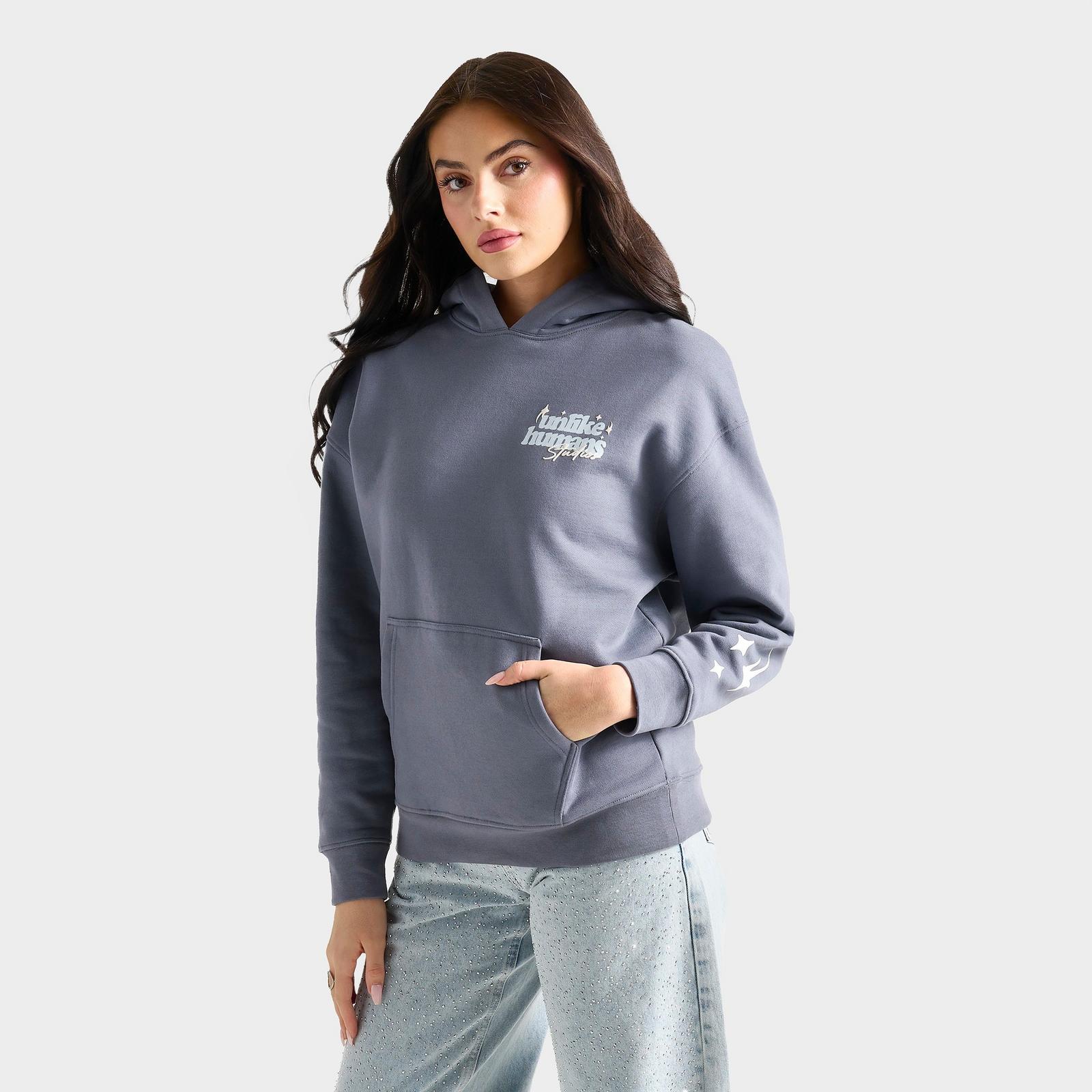 Women's Unlike Humans Studios Oversized Pullover Hoodie | JD Sports