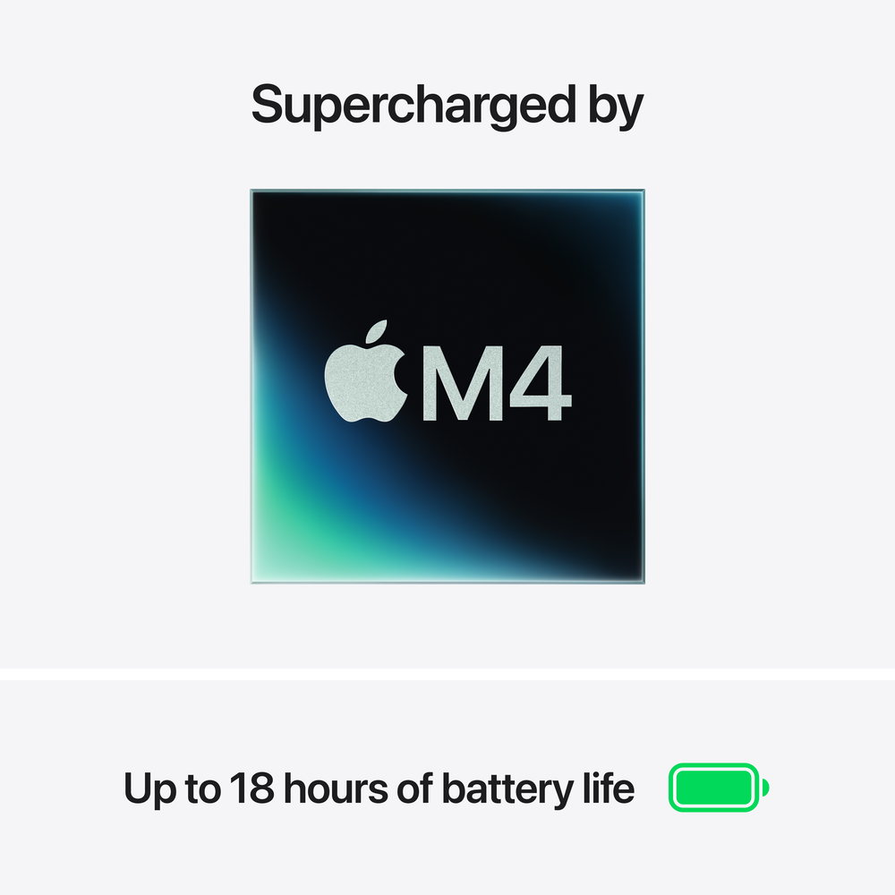 New MacBook Air 15-inch: M4, 16GB, 256GB - Midnight | Mac-Ave