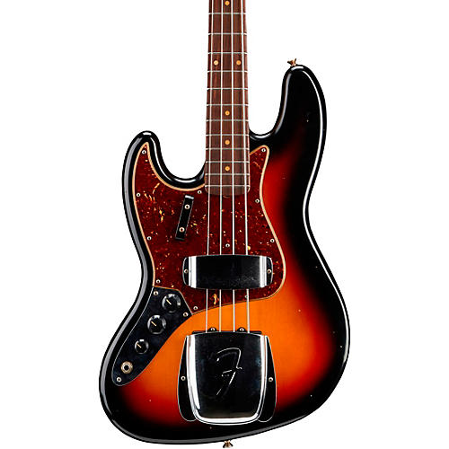 Fender Custom Shop 1964 Journeyman Relic Jazz Bass Left-Handed 3