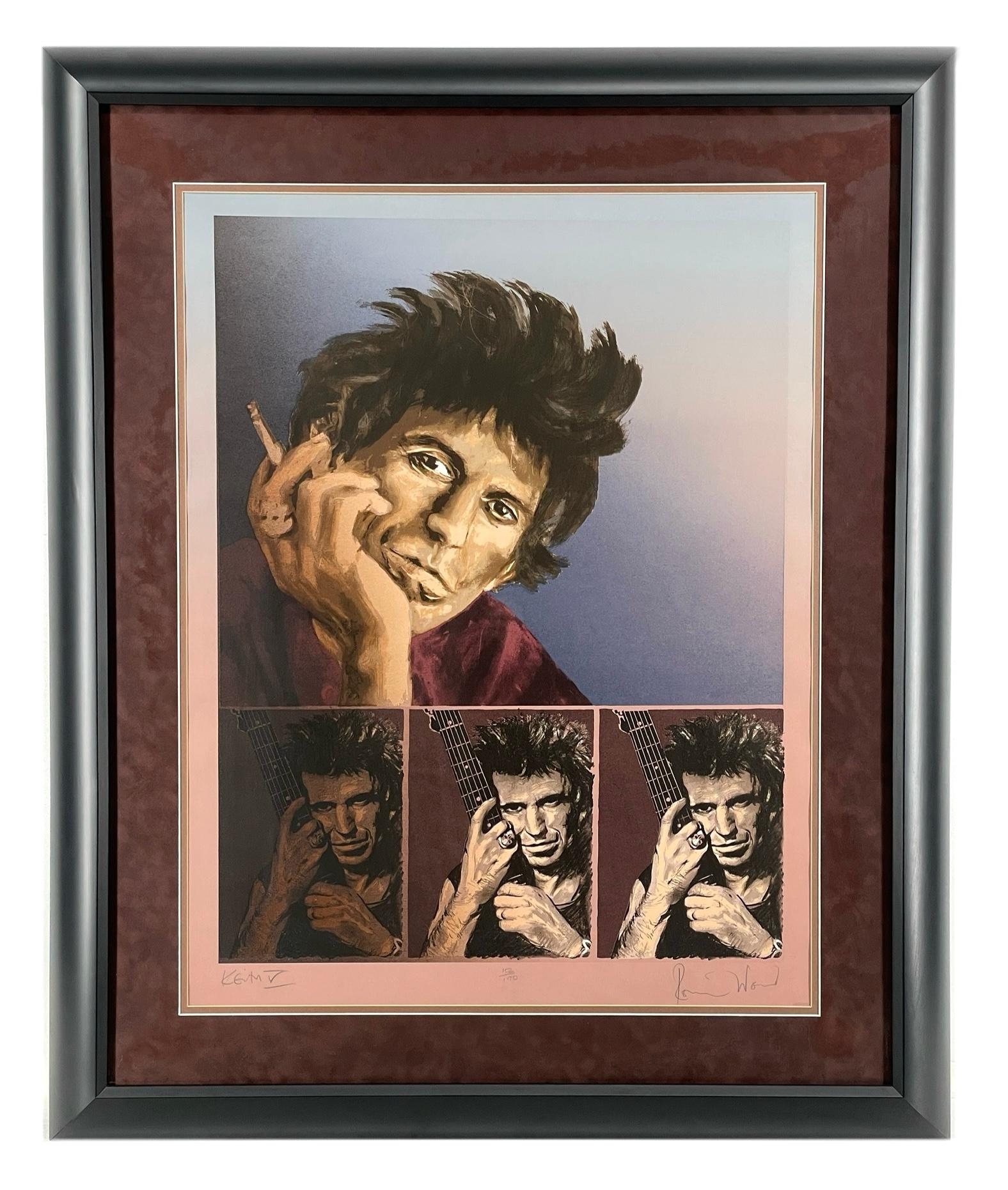 Ronnie Wood | 361 Artworks at Auction | MutualArt