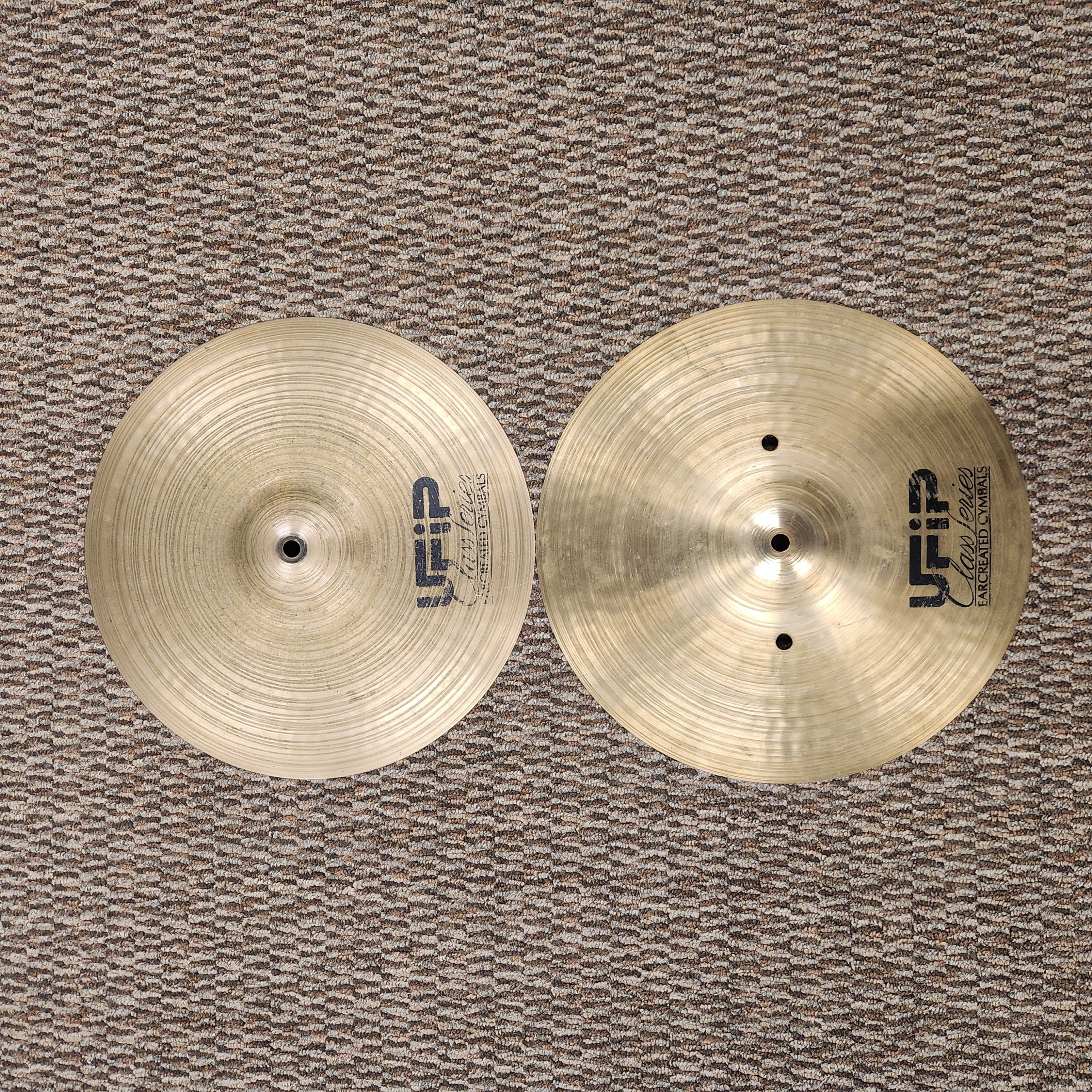 UFiP 14 Hi Hats Class Series-USED / Vintage