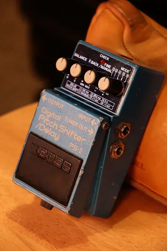 Boss PS-2 Digital Pitch Shifter/Delay (Blue Label) 1987 - 1992 - Blue