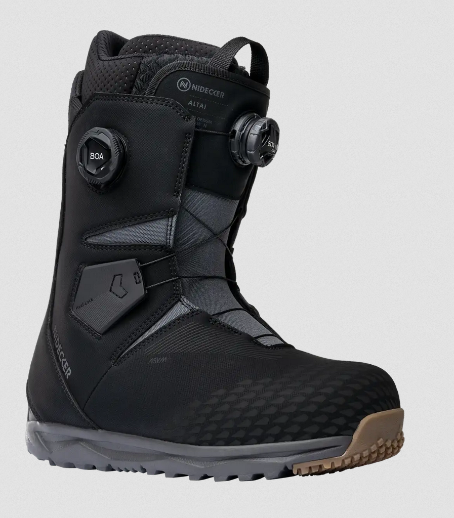 2026 Nidecker Altai Men's Snowboard Boots - Black - 7630949109132
