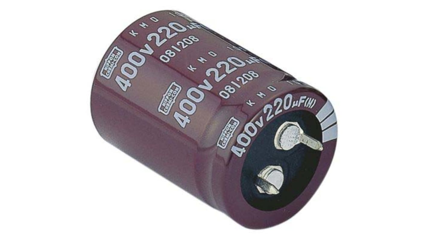 EKMQ401VSN471MR45S | 日本ケミコン 470μF,400V dc コンデンサ