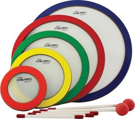 Remo Sound Shapes Multi Color 5-Pack | Sweetwater