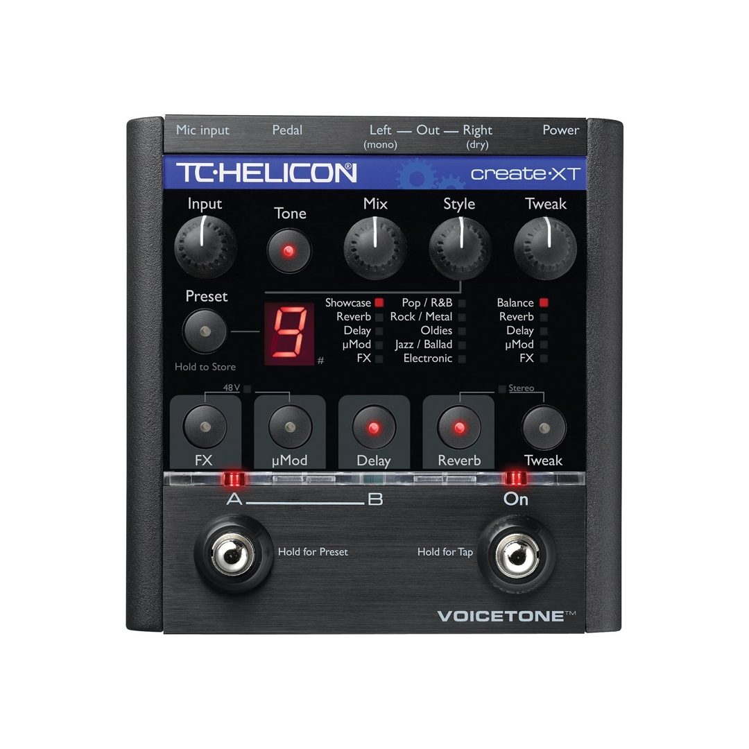 TC-Helicon VoiceTone Create XT Pedal | Sweetwater