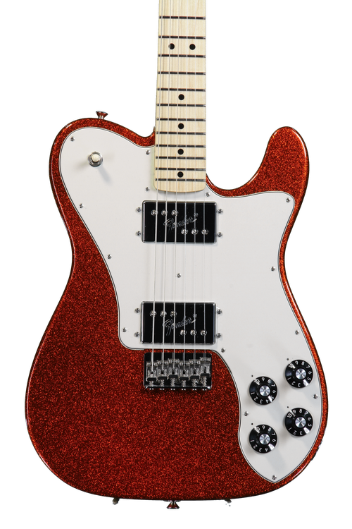 Fender '72 Telecaster Deluxe Sparkle - Tangerine Flake | Sweetwater