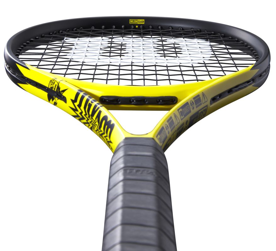 Tennis racket Wilson Minions Clash 100 V2.0 - yellow/black