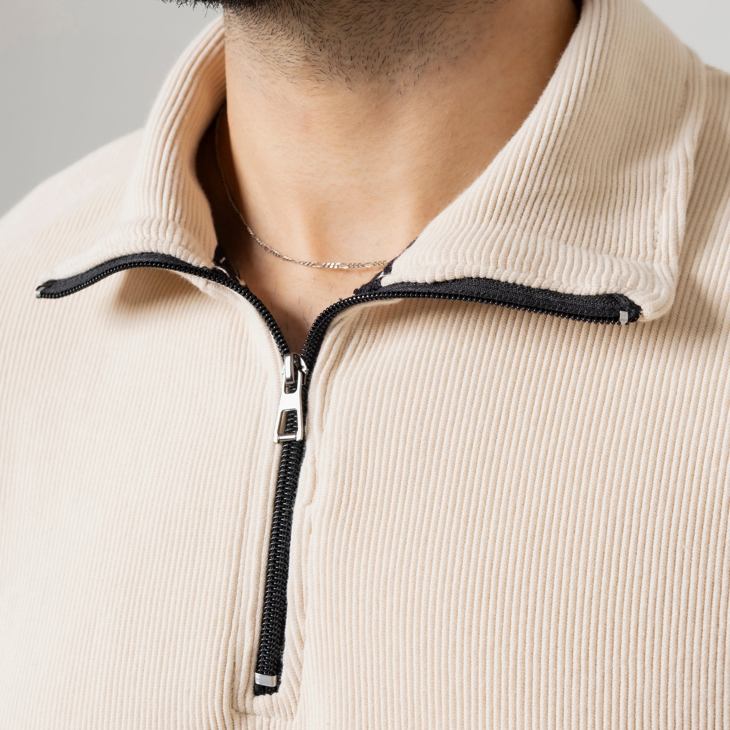 Mock Neck Zip Fleece Sweatshirt – Meer Clothing