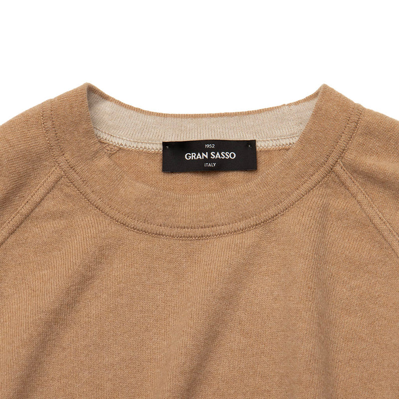 カシミヤ クルーネック キャメル – MINIMAL WARDROBE