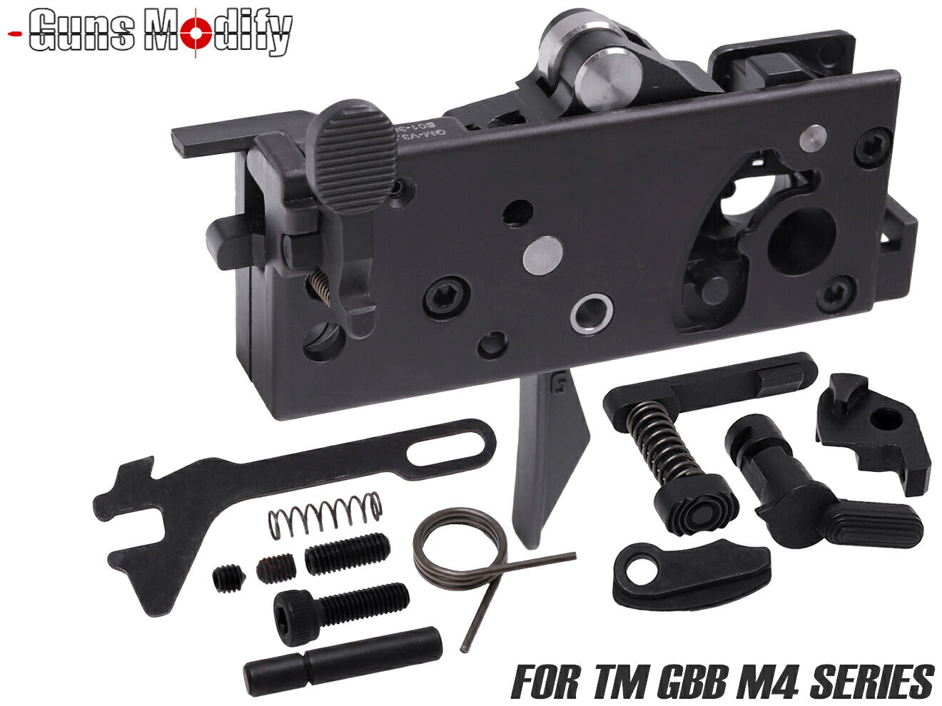 Guns Modify スチールCNCトリガーボックス + MIM スチール ファイア