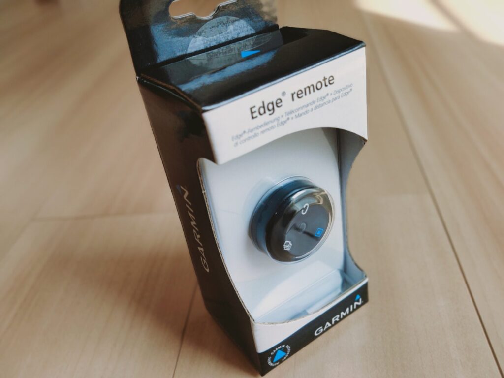 Garmin Edge用リモコンの使用感｜もっさりなタッチパネル操作が不要