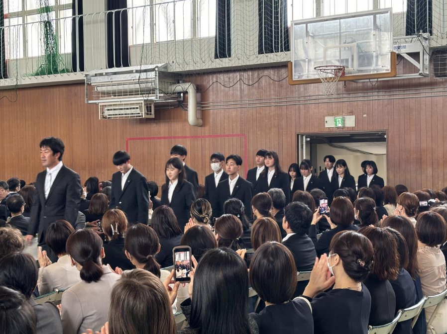 令和 6 年度 55 期生 入学式 4 月 8 日(月) | 大阪府立三島高等学校