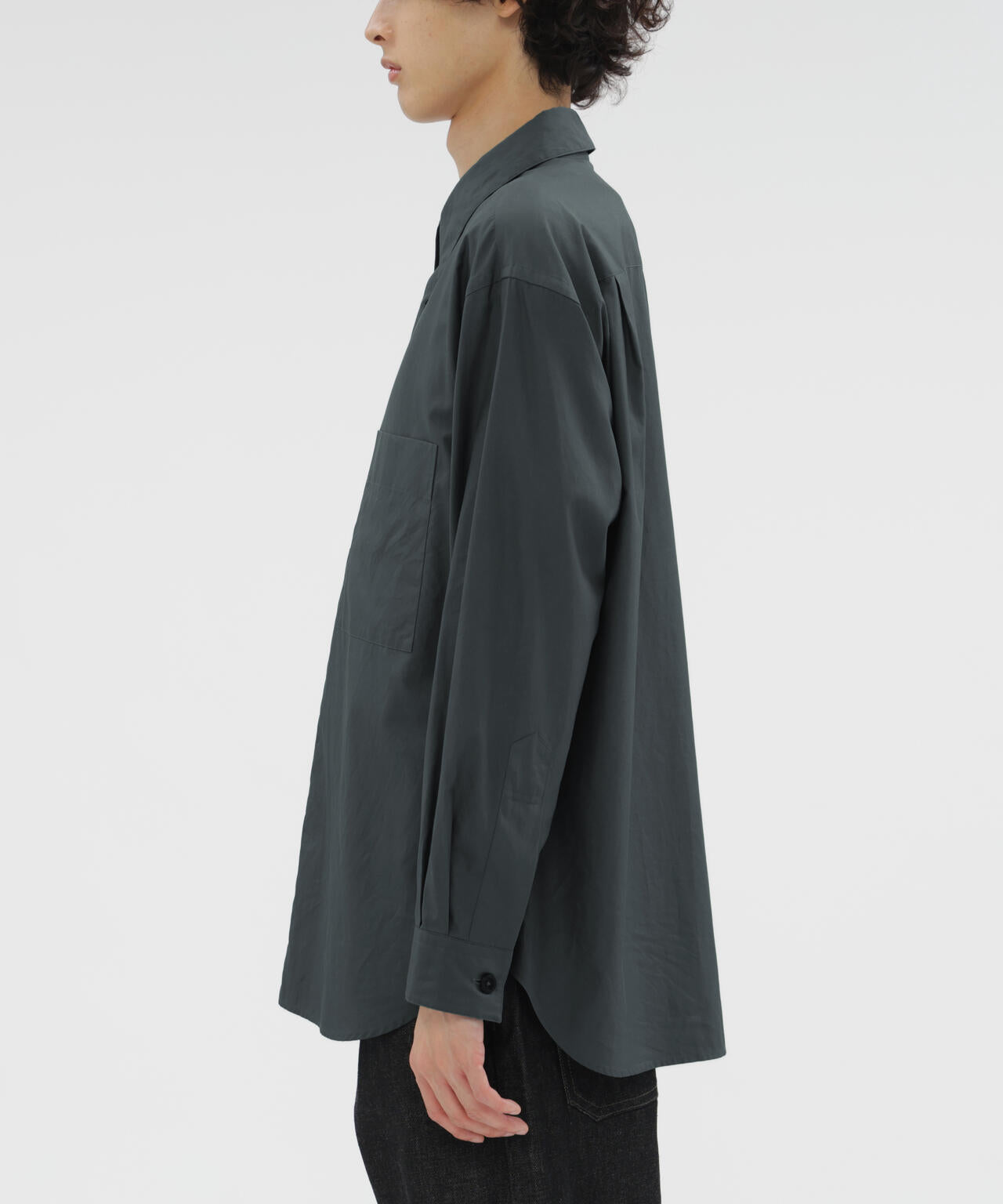 EGYPTIAN COTTON TWILL SHIRTING SHIRT | MARGARET HOWELL