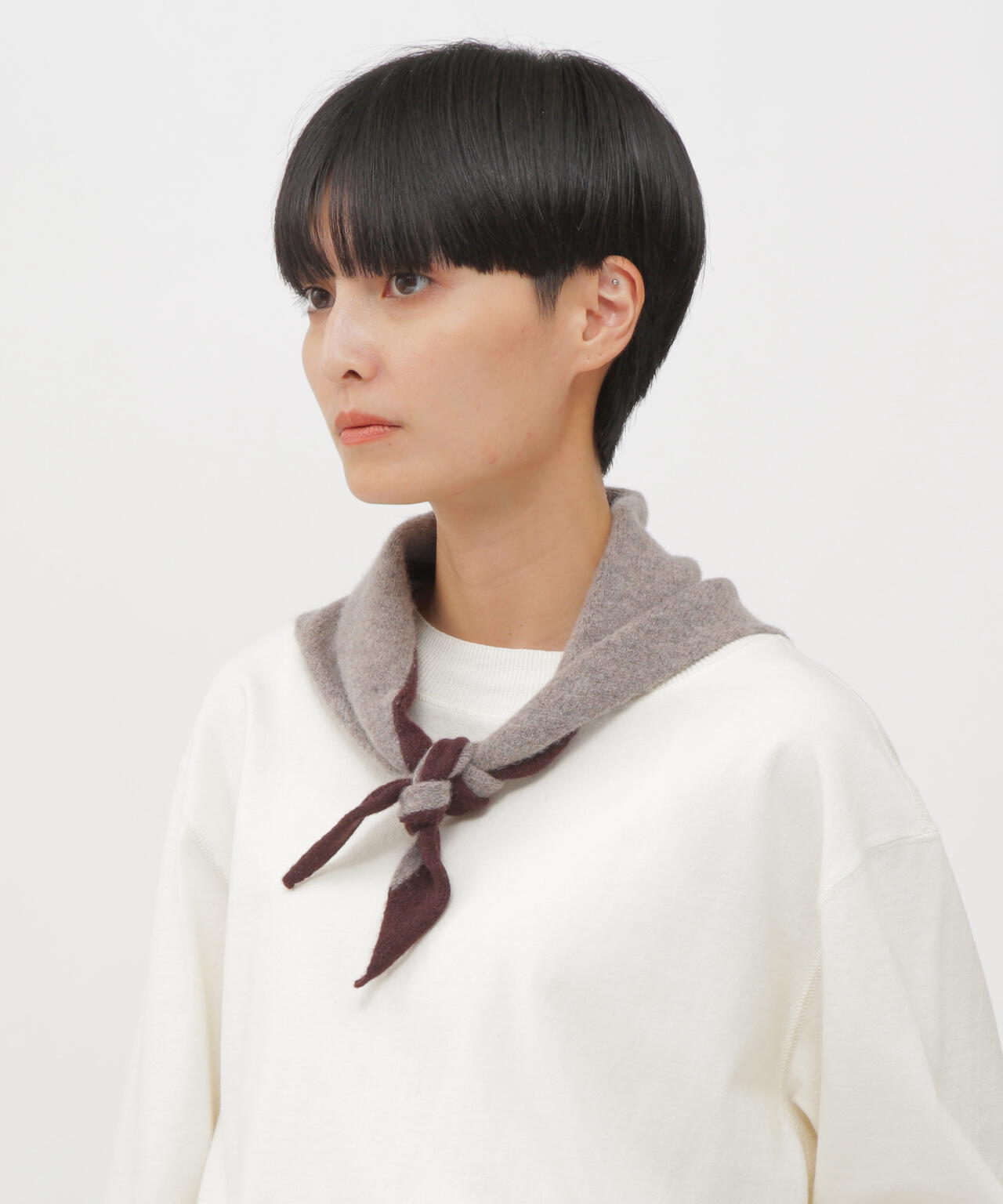 MHL TIPPED SCOUT SCARF | MARGARET HOWELL（マーガレット・ハウエル