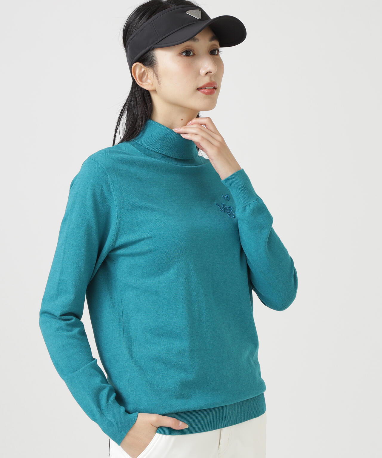 岩井ツインズコラボカラーあり】タートルネックニットプルオーバー