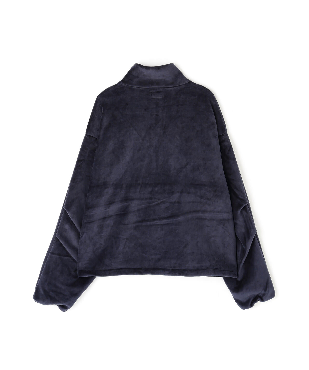 DankeSchon/ダンケシェーン/W-FACE VELOUR HALF ZIP STAND | L.H.P