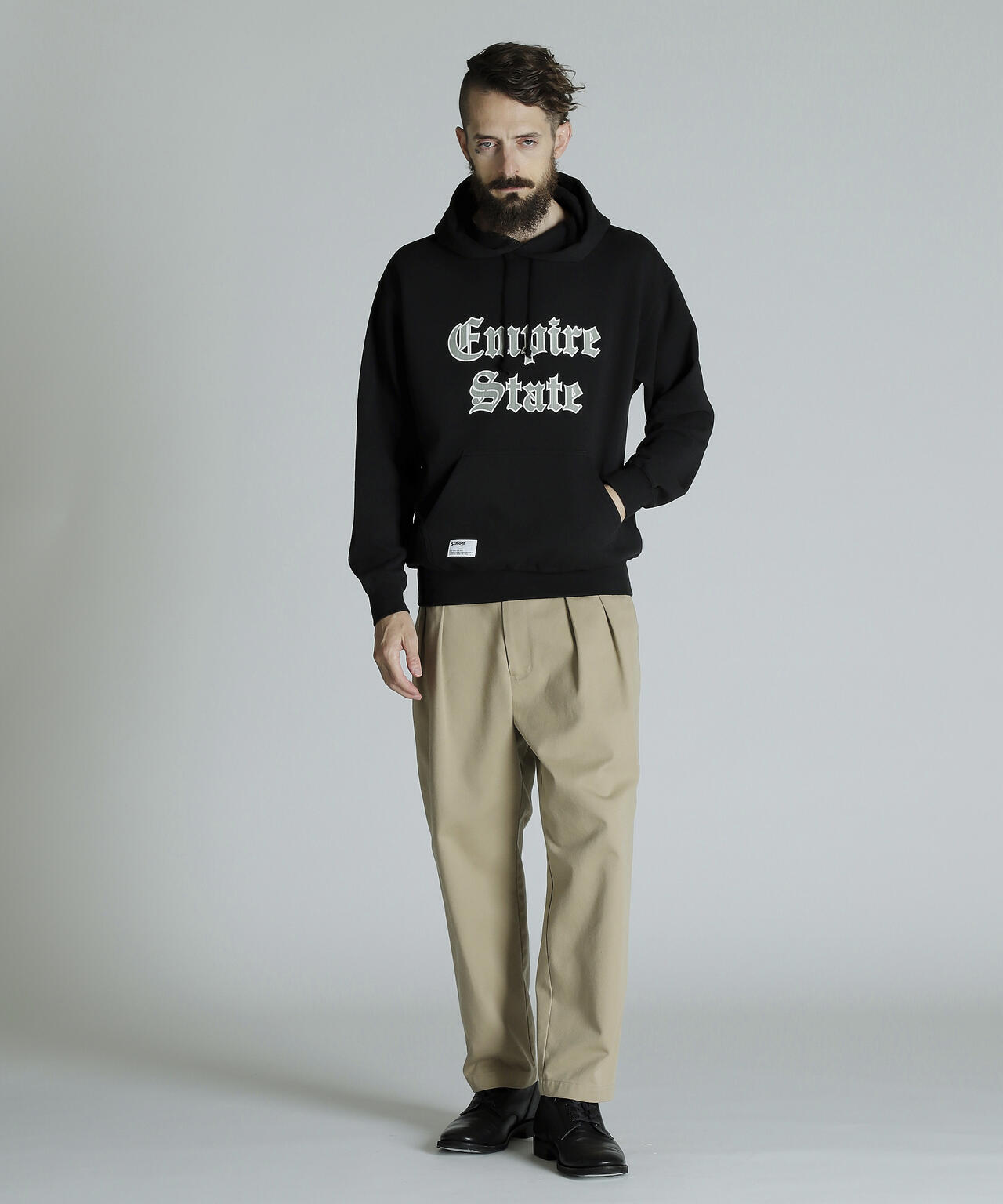 HOODED SWEAT EMPIRE STATE/パーカー エンパイア ステート | Schott