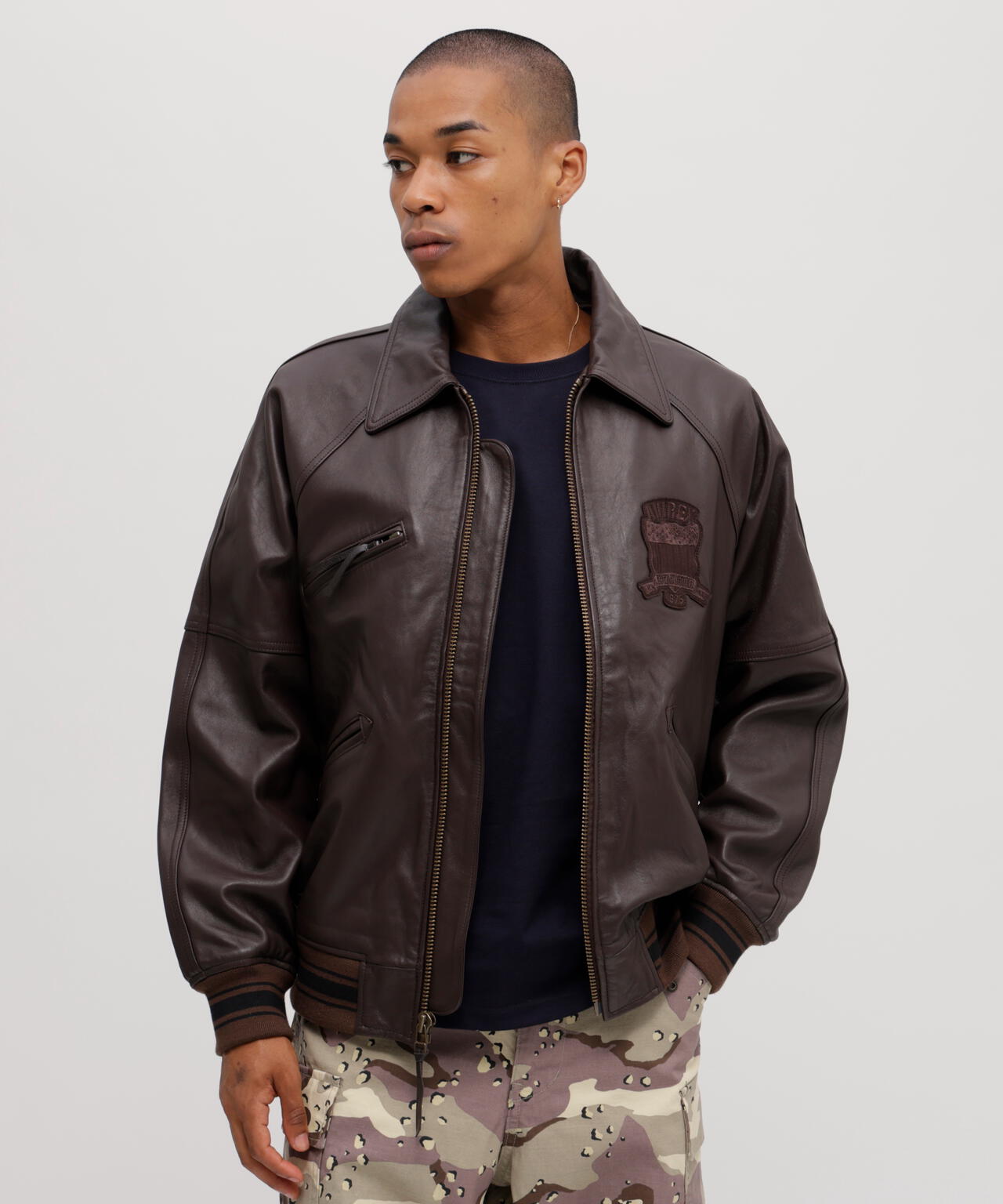 WEB&DEPOT限定》LIGHT SIGNATURE VARSITY JACKET | AVIREX