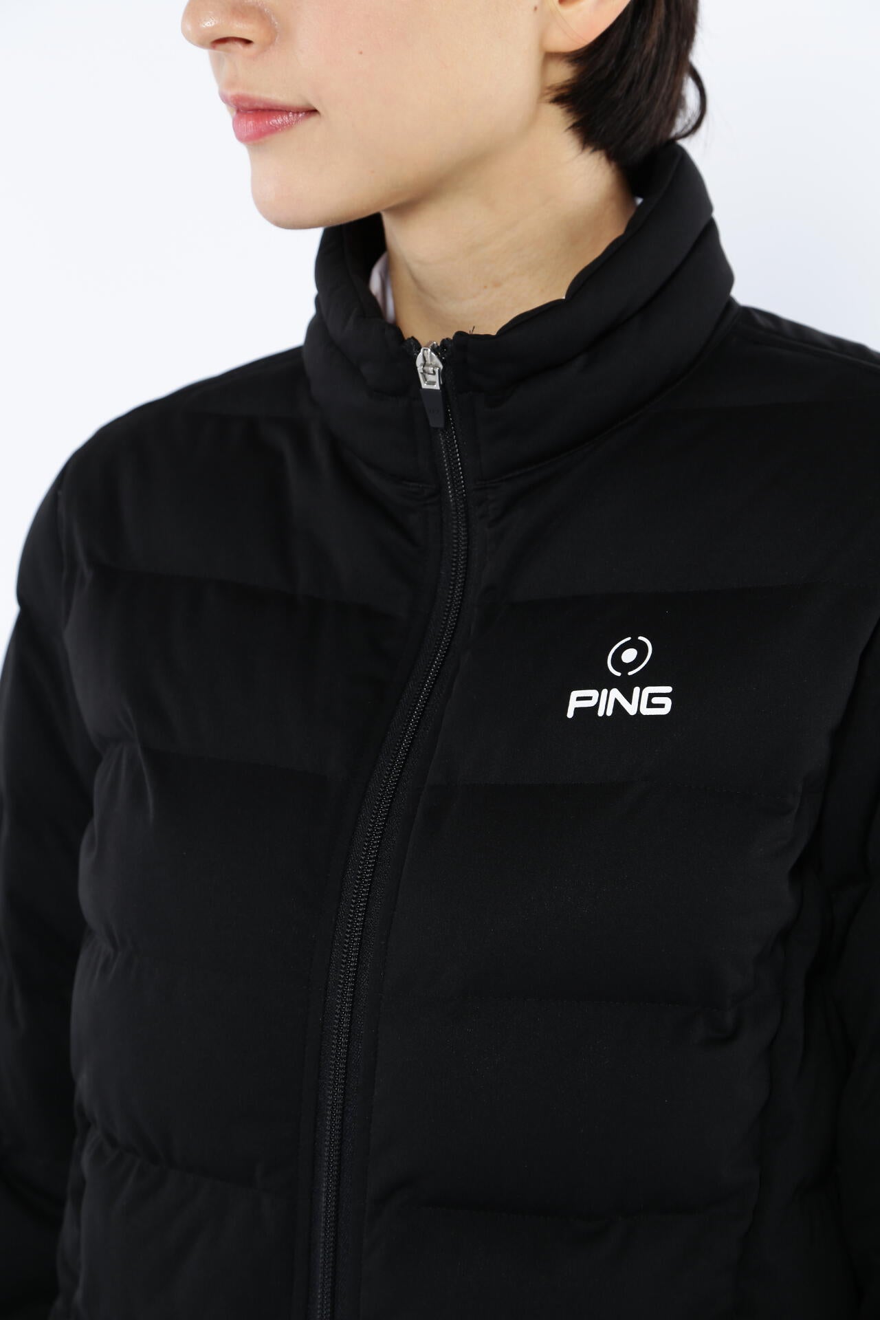 PING APPAREL】 Arizona rock camo柄ストレッチラミネート中綿ブルゾン