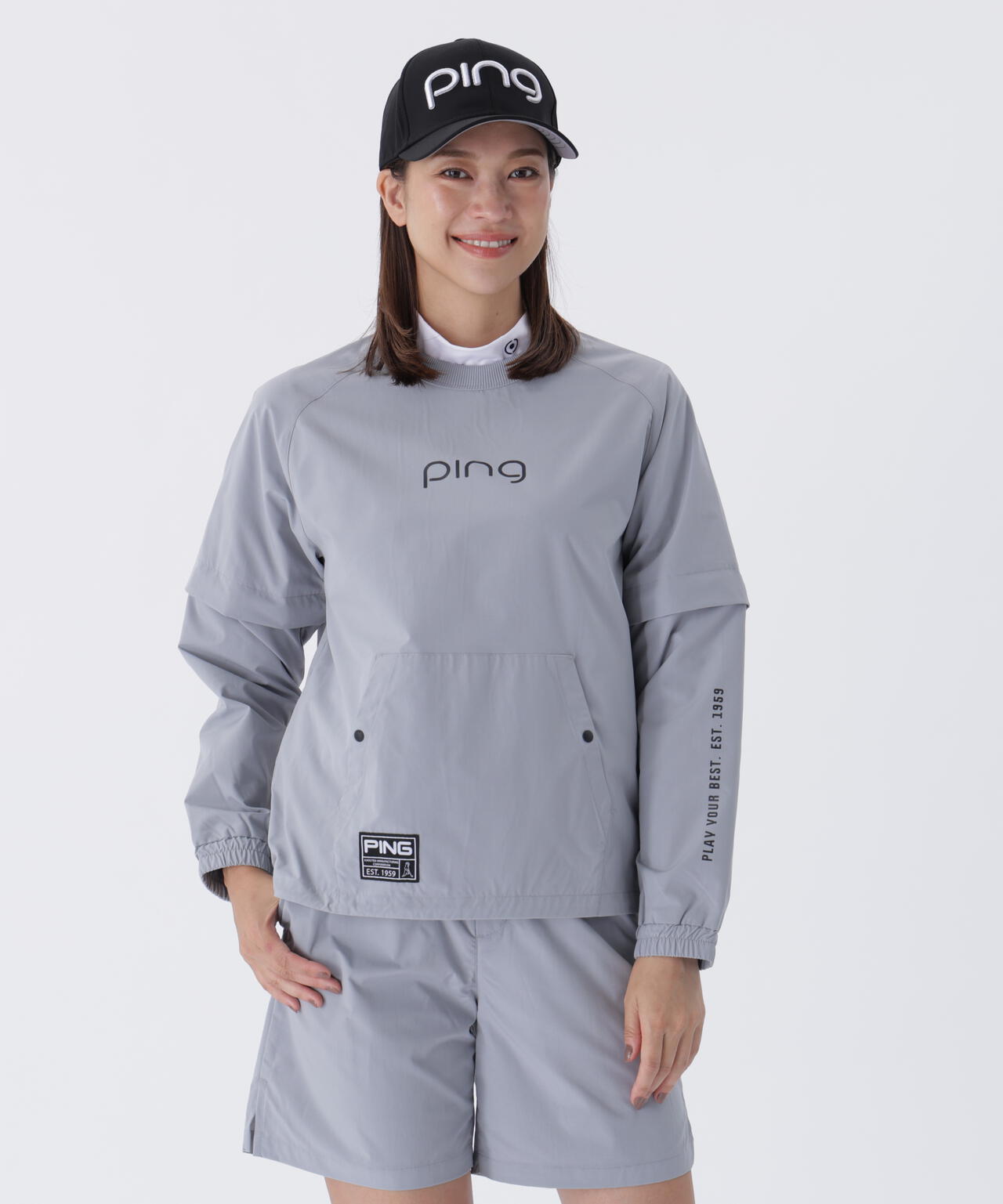 PING APPAREL】全方向ストレッチリップストップ 2WAYスニードジャック