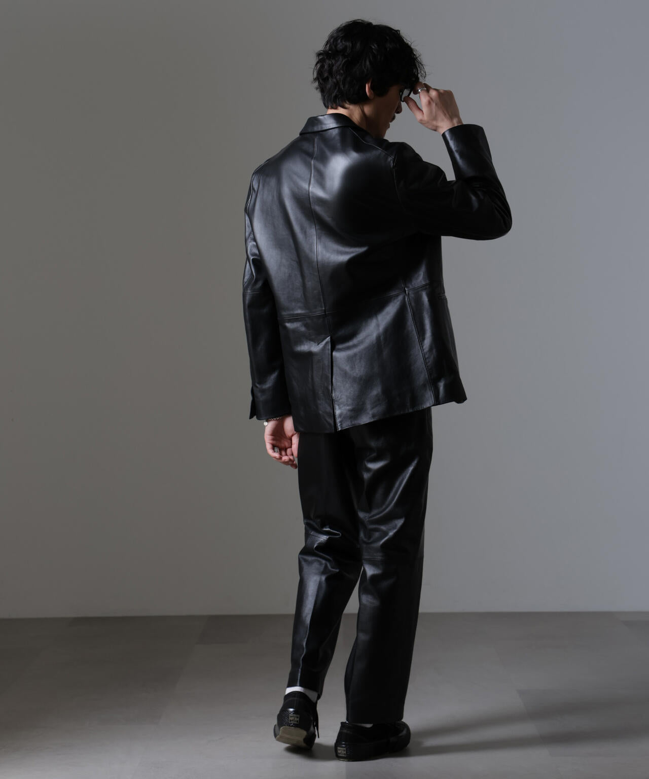 レザーテーラードジャケット(セットアップ可) | NANO universe（ナノ